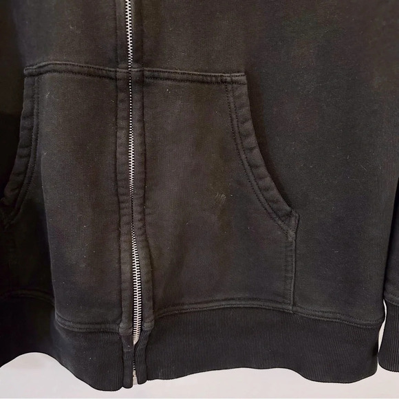 Marni Dance Bunny Black Embroidered Patch Cotton Hoodie Long Sleeve Oversized - Picture 4 of 14